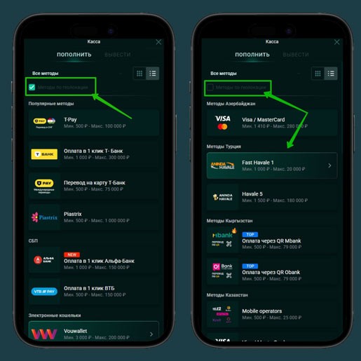 Методы депозита